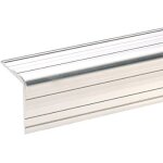 Adam hall hardware 6110 - profil cornire aluminium 33 x 33 mm avec rainure pour ttes de rivets - profils ...