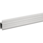 Adam hall hardware 6130 - profil� aluminium en h pour portes de service mat�riau 9, 5 mm - profil�s en ...