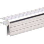 Adam hall hardware 6137 - profil casemaker aluminium pour matriau 4, 5 mm - profils en aluminium