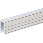 Adam hall hardware 6200 - profil� de recouvrement en aluminium pour cloison de s�paration de 7 mm - profil�s ...