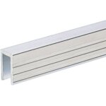 Adam hall hardware 6200 - profil de recouvrement en aluminium pour cloison de sparation de 7 mm - profils ...