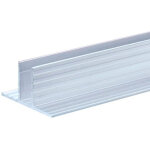 Adam hall hardware 6230 - profil� aluminium base pour parois s�paratrices pour mat�riau 9, 5 mm - profil�s ...
