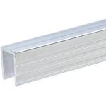 Adam hall hardware 6240 - profil� de recouvrement en aluminium pour paroi de s�paration de 9, 5 mm - ...