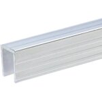 Adam hall hardware 6240 - profil de recouvrement en aluminium pour paroi de sparation de 9, 5 mm - ...