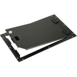 Adam hall hardware 87600 - porte de service pour rack 19  hauteur 25 cm - accessoires construction de ...