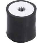 Adam hall hardware 87720 - tampon m�tallique oscillant rond, dur - accessoires construction de malles ...