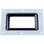 Adam hall hardware 87952 - fen�tre de lecture de codes - barres acier 114 x x166mm - accessoires construction ...