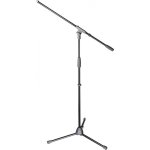 Adam hall stands s 5 be - pied microphone noir avec perche - pieds de microphone
