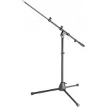Adam hall stands s 9 b - pied micro petit avec perchette - pieds de microphone