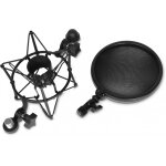 Adam hall stands dsm 400 - suspension microphone avec filtre anti - pop - araignées Adam hall stands dsm 400 - suspension microphone avec filtre anti - pop - araignées