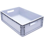 Admiral staging admiral caisse en plastique 60x 40x 17cm gris - malles