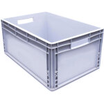 Admiral staging admiral caisse en plastique 60x 40x 22cm gris - malles
