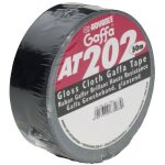 Advance tapes 5807 blk - rouleau gaffer noir 50 mm x 50m - rubans adh�sifs et plus encore