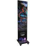 Affiche vid�o dmt - �cran d', affichage led mobile 1, 9 avec processeur novastar int�gr� - syst�mes vid�o ...