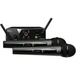 Akg wms40 mini dual vocal set ism - systèmes d?émetteurs portatifs Akg wms40 mini dual vocal set ism - systèmes d?émetteurs portatifs
