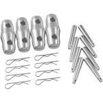 Alutruss quadlock ql - et set cone / pivot / pin - alutruss accessories Alutruss quadlock ql - et set cone / pivot / pin - alutruss accessories