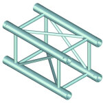 Alutruss towertruss tqtr - 4000 poutre transversale � 4 voies - towertruss structures alu 4 points