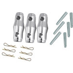 Alutruss trilock set connecting cone / pivot / pin - trilock 6082 structures alu 3 points Alutruss trilock set connecting cone / pivot / pin - trilock 6082 structures alu 3 points