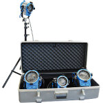 Arri arri 300 / 650 fresnel combo lighting kit avec roues et schuko - arri arri s�rie