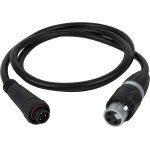 C�ble adaptateur artecta xlr pour image spot 3p femelle dmx out - adaptateurs