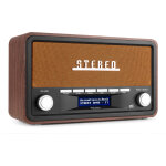 Audizio foggia retro dab + radio cuivre - lecteur simple cd / dvd et mp3