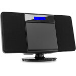 Audizio nimes stereo hifi system noir - lecteur simple cd / dvd et mp3 Audizio nimes stereo hifi system noir - lecteur simple cd / dvd et mp3