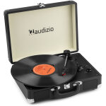 Audizio rp116bk mallette pour tourne - disques avec entre / sortie bt - platines disque