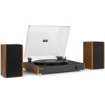 Audizio rp335 tourne - disque vintage avec haut - parleurs bois - b - stock - - soldes% haut - parleurs ...