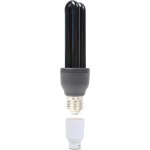 Beamz buv27b lampe d'�pargne uv 25w e27 + adaptateur - effets uv et accessoires