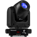 Beamz cobra 100 led spot moving head avec prisme - moving head spots und beams