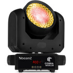 Beamz cobra wash120 led moving head avec anneau led - moving head washer