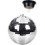 Beamz mb20m mirror ball 20cm avec moteur - kits complets de boule à facettes Beamz mb20m mirror ball 20cm avec moteur - kits complets de boule à facettes
