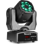 Beamz panther 80 led moving head avec lentilles rotatives - moving head washer