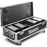 Beamz pro flightcase fl4 pour 4pcs star - color 240 ou 360 wash lights - malles