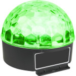 Boule dj max magic jelly 6x 1w leds - effets de projecteurs led Boule dj max magic jelly 6x 1w leds - effets de projecteurs led