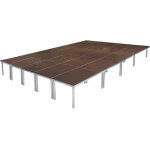 Bullstage ensemble de plate - forme de sc�ne de toit de selle sr06 600x300x40 cm - ensembles de plateformes ...