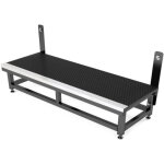 Bullstage escalier à 1 volée pour plateformes jusqu'à 40 cm de hauteur - accessoires pour podiums Bullstage escalier à 1 volée pour plateformes jusqu'à 40 cm de hauteur - accessoires pour podiums