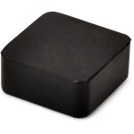 Embout en caoutchouc noir bullstage pour pied t�lescopique 60x60 mm - accessoires pour podiums