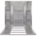 Bullstage stagebarrier 1m élément droit avec porte et gaine de câble - produits de sécurité et de protection ... Bullstage stagebarrier 1m élément droit avec porte et gaine de câble - produits de sécurité et de protection ...