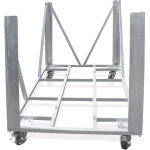 Bullstage stagebarrier chariot pour des �l�ments angulaires - accessoires pour podiums