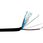 C�ble microphone dap - audio mc - 224 - cca - s1b - d2 - a1 cpr en 50575 - 2x 0, 34 mm� - 100 m sur bobine ...