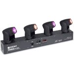 Cameo hydrabeam 400 rgbw - set de 4 projecteurs asservis ultra - rapides led 10 w cree rgbw - moving ...