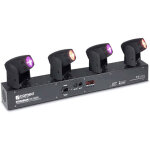 Cameo hydrabeam 400 rgbw - set de 4 projecteurs asservis ultra - rapides led 10 w cree rgbw - moving ...