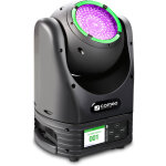 Cameo movo beam z100 - projecteur asservi avec couronne de led, rotation illimit�e et zoom - moving head ...