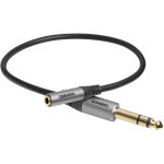 Celexon adaptateur audio jack st�r�o 6, 3mm vers jack st�r�o 3, 5mm m / f 0, 25m - professional line ...