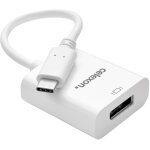 Celexon adaptateur usb - c vers displayport m / f, blanc - c�bles usb
