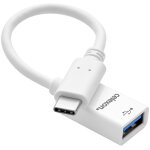 Celexon adaptateur usb - c vers usb - a m / f, blanc - c�bles adaptateurs