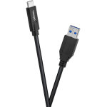 Celexon c�ble usb - c vers usb - a - usb 3. 2 gen 2x1 0, 5m, noir - c�bles usb