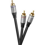 Celexon cinch vers 2x cinch c�ble audio 3, 0m - professional line - c�bles audio rca
