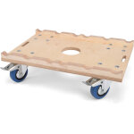 Chariot riggatec multiplex pour structures alu en treillis de 290 mm � 2, 3 et 4 points - planches � ...
